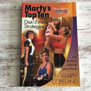 𝅺MARTY Copelands Higher Fitness Diet & Fitness Strategies Book 2002 Softcover